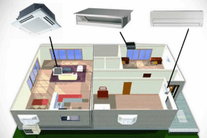 dieu hoa multi cho chung cu